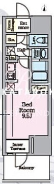 リビオメゾン東陽町ヒュッテ 1102 間取り図