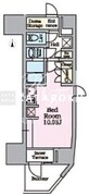 リビオメゾン東陽町ヒュッテ 1103 間取り図