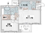 カスタリア三宿 401 間取り図