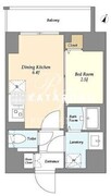 ヴィラクレール巣鴨 1003 間取り図
