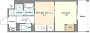 ヴィラクレール西馬込 101 間取り図
