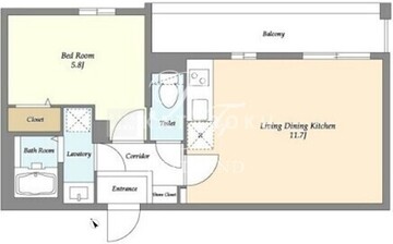 ヴィラクレール西馬込 211 間取り図
