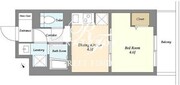ヴィラクレール西馬込 303 間取り図