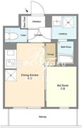 ヴィラクレール西馬込 309 間取り図