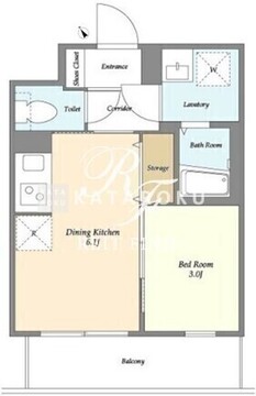 ヴィラクレール西馬込 309 間取り図
