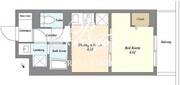 ヴィラクレール西馬込 403 間取り図