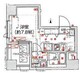 スパシエ新高円寺 203 間取り図