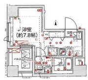 スパシエ新高円寺 303 間取り図