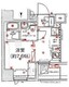 スパシエ新高円寺 401 間取り図