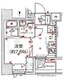 スパシエ新高円寺 502 間取り図