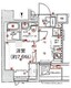 スパシエ新高円寺 702 間取り図