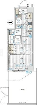 ブライズ中野哲学堂 101 間取り図