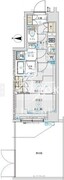 ブライズ中野哲学堂 201 間取り図