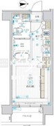 ブライズ中野哲学堂 406 間取り図
