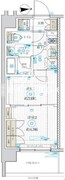ブライズ中野哲学堂 407 間取り図