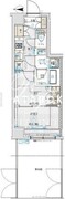ブライズ中野哲学堂 502 間取り図