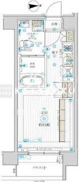 ブライズ中野哲学堂 505 間取り図