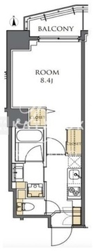 RBM外苑前レジデンス 402 間取り図