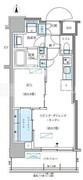 パークアクシス大森山王 304 間取り図