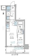 パークアクシス大森山王 603 間取り図