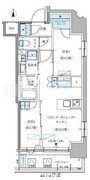 パークアクシス大森山王 605 間取り図