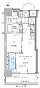 パークアクシス大森山王 904 間取り図