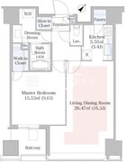 セントラルパークタワー・ラ・トゥール新宿 1820 間取り図