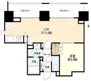 スタイリオ蒲田 501 間取り図
