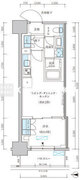 パークアクシス池袋イースト 1105 間取り図