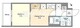 フュージョン池袋ウエスト 201 間取り図