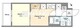 フュージョン池袋ウエスト 401 間取り図