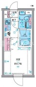 ジェノヴィア高円寺2 107 間取り図