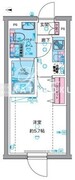 ジェノヴィア高円寺2 208 間取り図