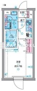 ジェノヴィア高円寺2 308 間取り図