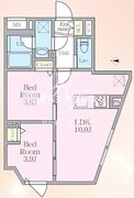 エルファーロ中野9 201 間取り図