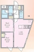 エルファーロ中野9 301 間取り図