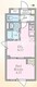 エルファーロ中野9 402 間取り図