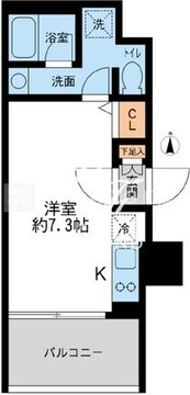 KDXレジデンス大島 411 間取り図