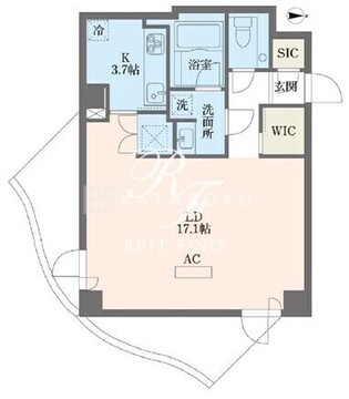 ジュールＡ 1106 間取り図