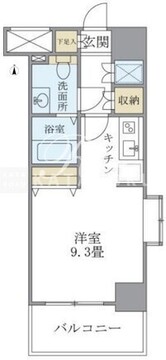 KDX吾妻橋レジデンス 1004 間取り図