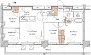 ブランシエスタ木場 810 間取り図
