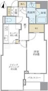 大崎ウエストシティタワーズ E-704 間取り図