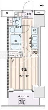エスティメゾン錦糸町2 616 間取り図