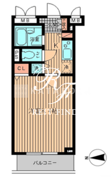 HF日本橋レジデンス 1102 間取り図