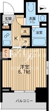 KDXレジデンス板橋本町 805 間取り図