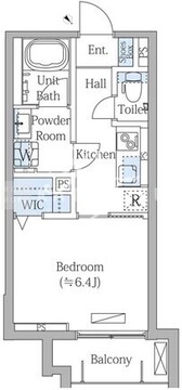 モクシオン渋谷西原 302 間取り図