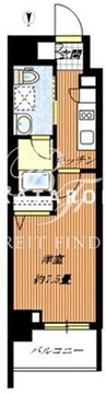 リクエスト東京西六郷 403 間取り図