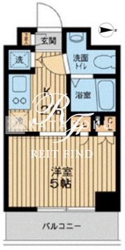 エスティメゾン武蔵小山 309 間取り図