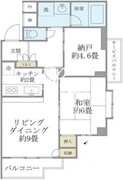 リエール若松町 603 間取り図