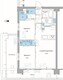 ルフォンプログレ高田馬場ノース 520 間取り図